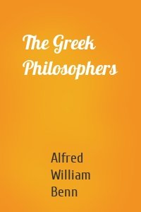 The Greek Philosophers