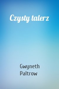 Czysty talerz