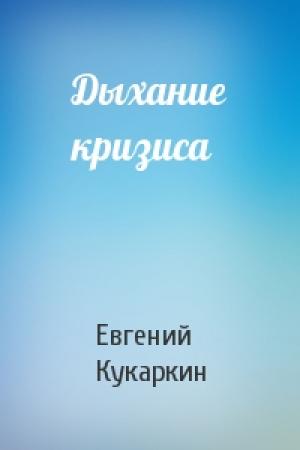 Обложка книги «Дыхание кризиса» — Евгений Кукаркин