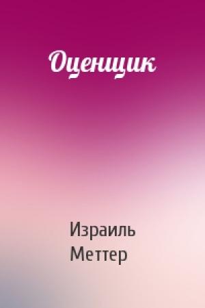 Обложка книги «Оценщик» — Израиль Меттер