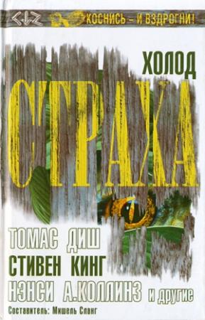 Обложка книги «Холод страха» — Кэролин Бэнкс, Майкл Бламлейн, Стивен Дональдсон, Стивен Кинг, Нэнси Коллинз, Дэвид Куэльс, Патрик Макграт, Эрик Маккормак, Валери Мартин, Клодия О'Киф, Т. Паркинсон, Мервин Пик, Рэй Рассел, Сара Смит, Клемент Вуд, Гарриет Зиннес, Элизабет Говард, Томас Диш, Мишель Сланг
