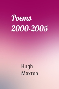 Poems 2000-2005