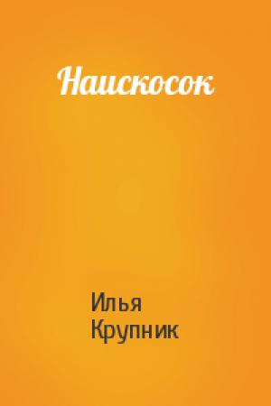 Обложка книги «Наискосок» — Илья Крупник