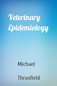 Veterinary Epidemiology