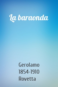 La baraonda