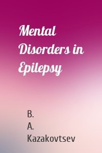 Mental Disorders in Epilepsy