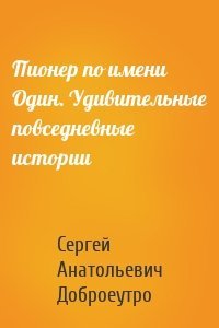 Пионер по имени Один. Удивительные повседневные истории