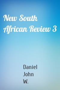 New South African Review 3