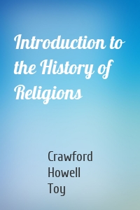 Introduction to the History of Religions