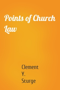 Points of Church Law