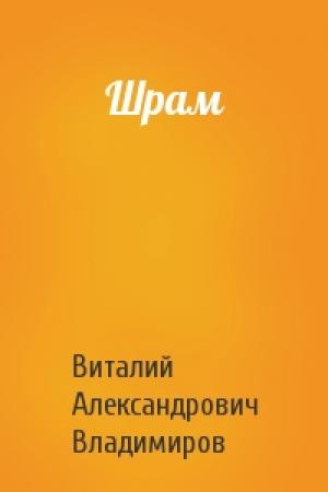 Обложка книги «Шрам» — Виталий Владимиров