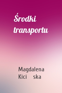 Środki transportu