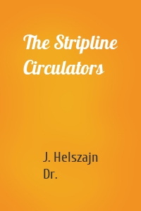 The Stripline Circulators
