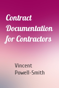 Contract Documentation for Contractors