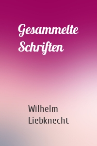 Gesammelte Schriften