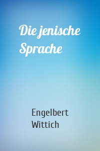 Die jenische Sprache