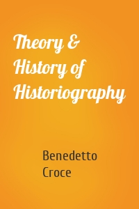 Theory & History of Historiography