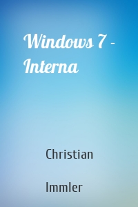 Windows 7 - Interna