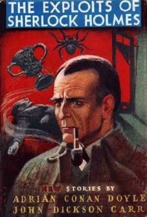 Обложка книги «Подвиги Шерлока Холмса» — Джон Карр, Адриан Дойл