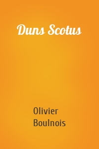 Duns Scotus