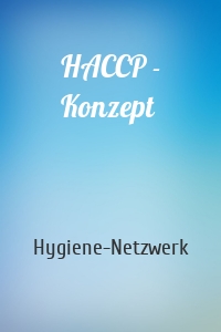 HACCP - Konzept