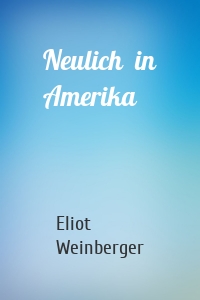 Neulich  in Amerika