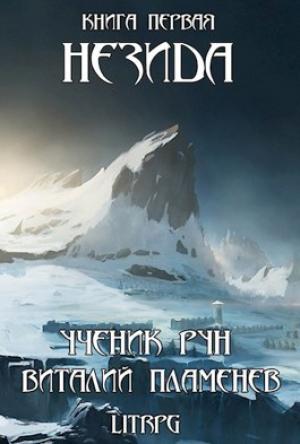 Обложка книги «Незида. Ученик рун» — Виталий Пламенев