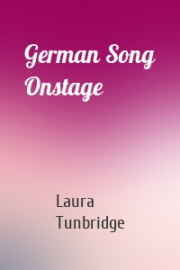 German Song Onstage