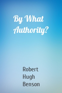 By What Authority?