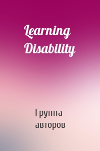 Learning Disability