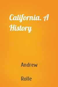 California. A History