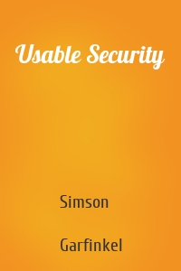 Usable Security