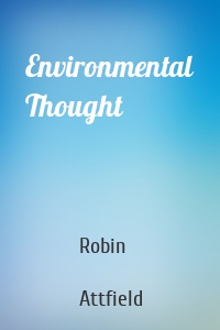 Environmental Thought