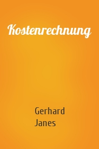 Kostenrechnung