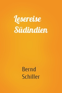 Lesereise Südindien