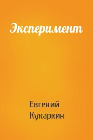 Обложка книги «Эксперимент» — Евгений Кукаркин