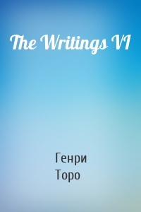 The Writings VI