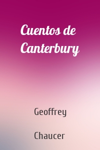 Cuentos de Canterbury