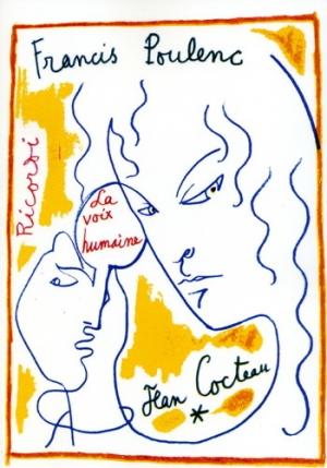 Обложка книги «Человеческий голос» — Жан Кокто