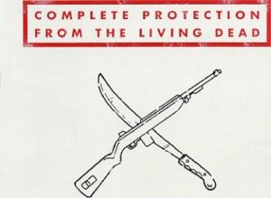 Обложка книги «Руководство по выживанию среди зомби» — Макс Брукс