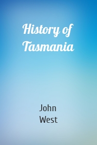 History of Tasmania