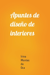 Apuntes de diseño de interiores