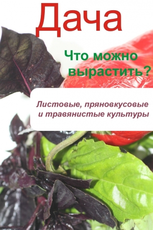 Обложка книги «Что можно вырастить? Листовые, пряновкусовые и травянистые культуры» — Илья Мельников