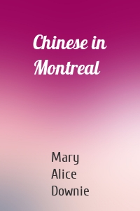 Chinese in Montreal