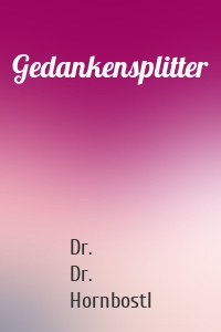 Gedankensplitter
