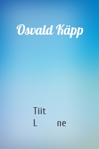 Osvald Käpp