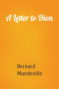 A Letter to Dion