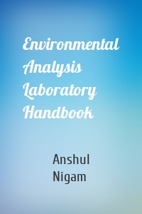 Environmental Analysis Laboratory Handbook