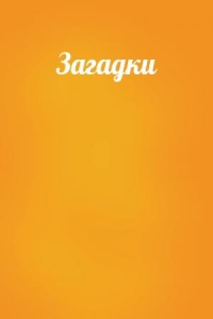 Обложка книги «Загадки»