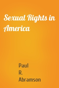 Sexual Rights in America